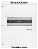 Bang & Olufsen - MCL-Service-manual 